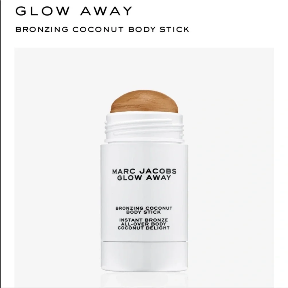 NIB Marc Jacobs Glow Away Bronzing Coconut Body Stick 1.07 oz